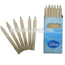 Yang Wood Hexagonal shape Six Color pencil